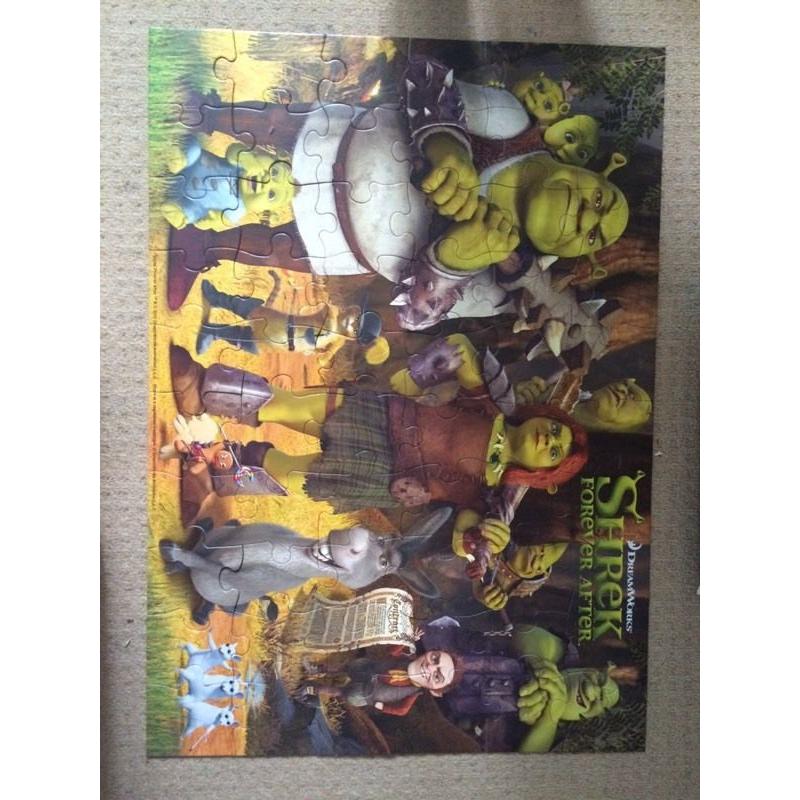 Shrek floor puzzle