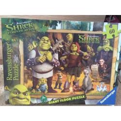 Shrek floor puzzle