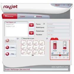 Trotec Rayjet 30W CO2 laser engraver cutter
