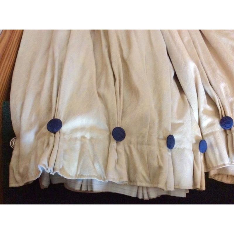 Hand made/fully lined curtains