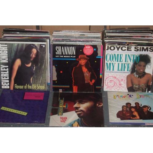 200+ 12 inch vinyl.. Disco / Soul / RnB / Funk Collection 1970s - 80s