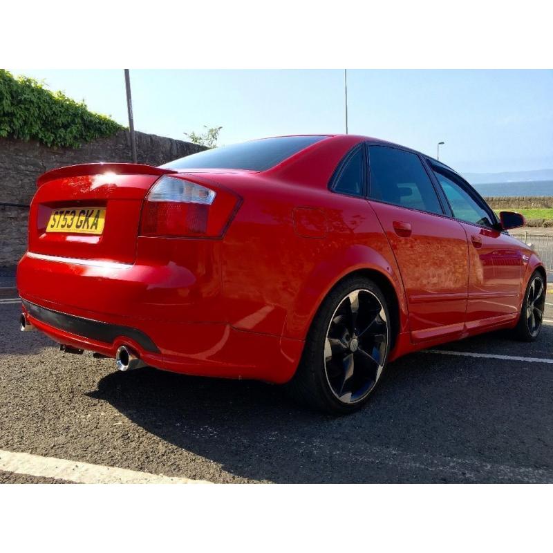 AUDI A4 1.8T (190 BHP) QUATTRO S LINE - UPGRADED ALLOYS, STUNNING CAR, VERY QUICK, NEW TIMING BELT