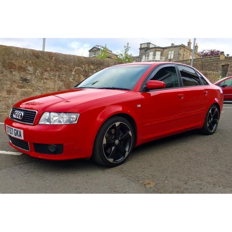 AUDI A4 1.8T (190 BHP) QUATTRO S LINE - UPGRADED ALLOYS, STUNNING CAR, VERY QUICK, NEW TIMING BELT