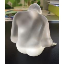Lalique yoga pose ornament