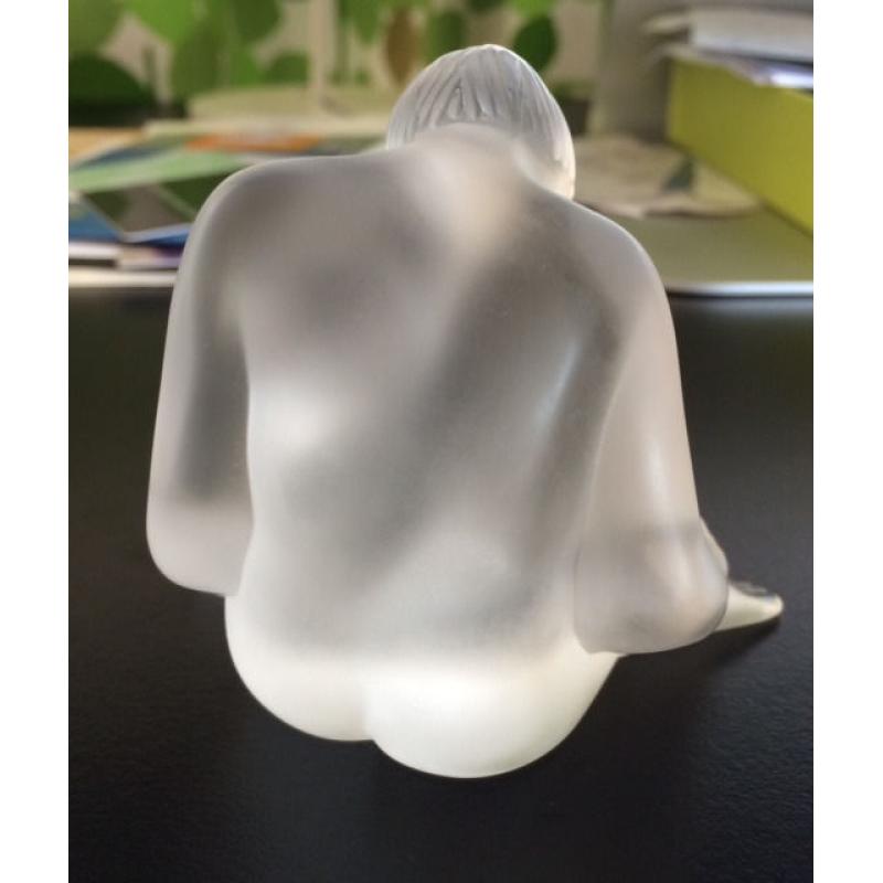 Lalique yoga pose ornament