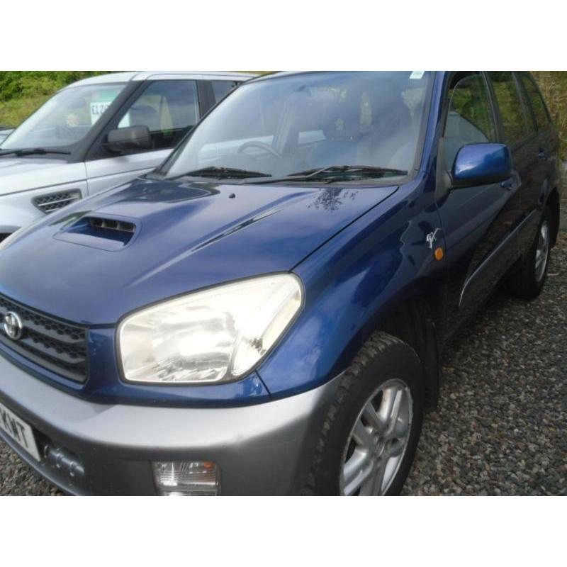 2002 TOYOTA RAV 4 2.0 D 4D GX