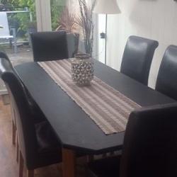 table and chairs