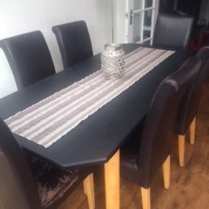 table and chairs