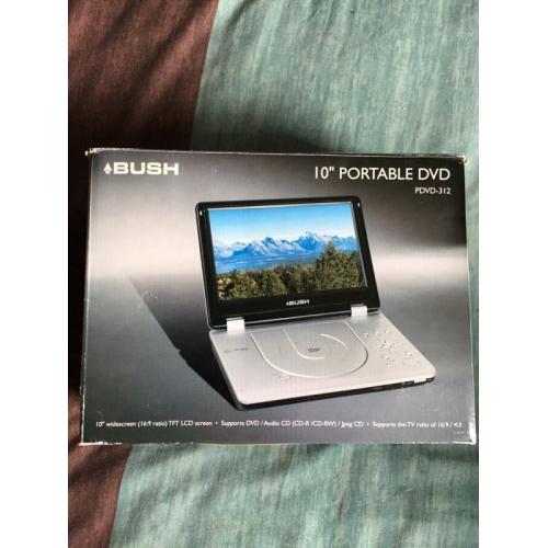 BUSH 10 inch portable DVD player