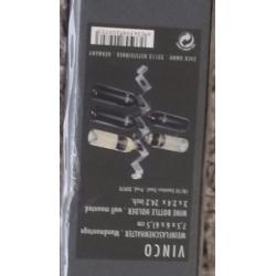 STYLISH WINE RACK - NEVER BEEN USED STILL IN ORIGINAL PACKAGING AND BOX