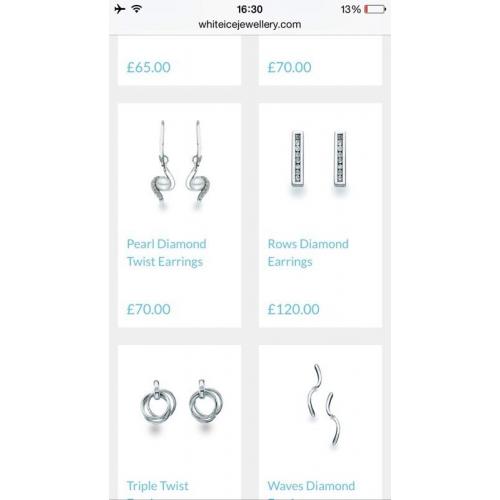 Diamond earrings