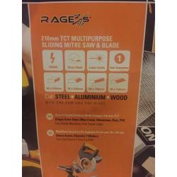Evolution sliding mitre saw