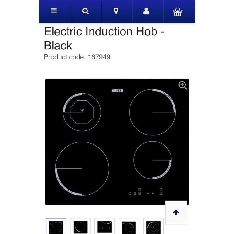 Zanussi hob new in box