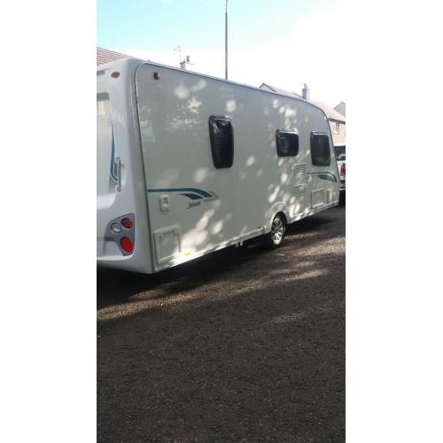 sterling eccles jewel 2008 fixed bed caravan
