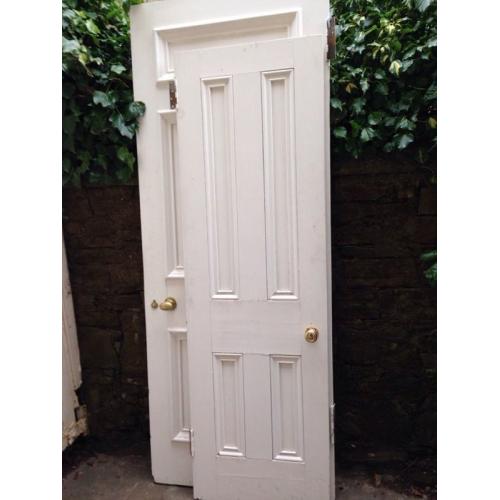 3 solid wooden Victorian doors