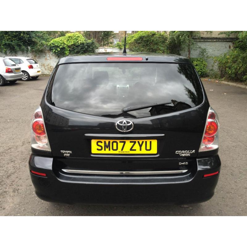TOYOTA VERSO, D4D SR 2.2L DIESEL, 5 DOOR - LOW MILAGE (MOT & SERVICE HISTORY)