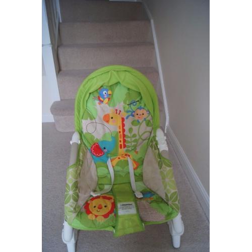 Fisher-Price BCD29 Newborn-to-Toddler Portable Rocker.