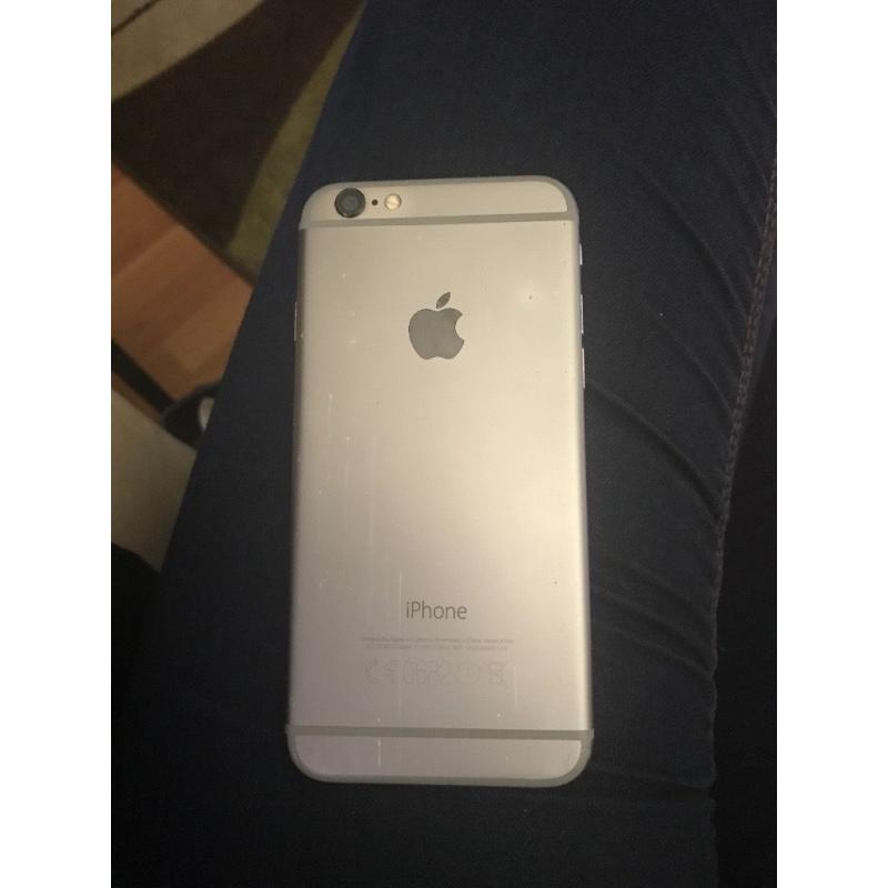 Apple iPhone 6 black/silver 16gb
