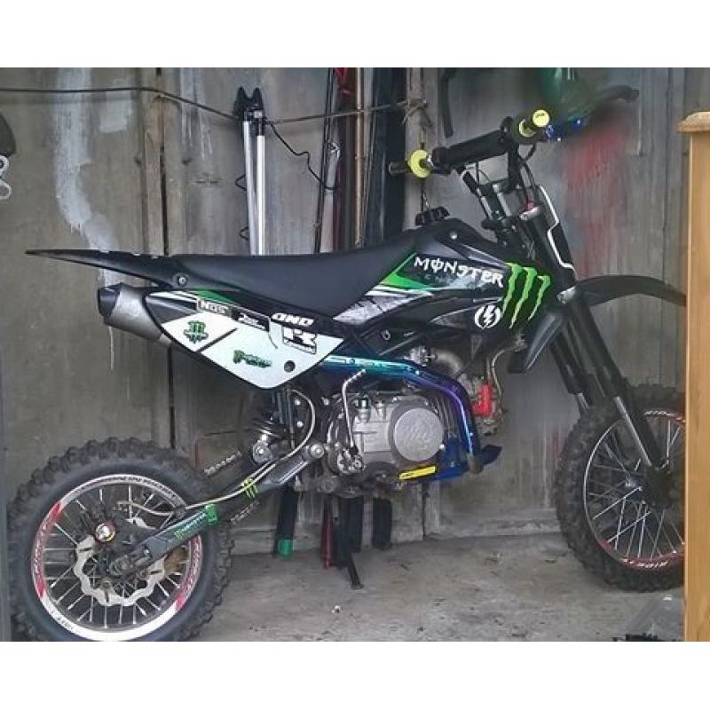 crf70 style 140cc welsh pitbike