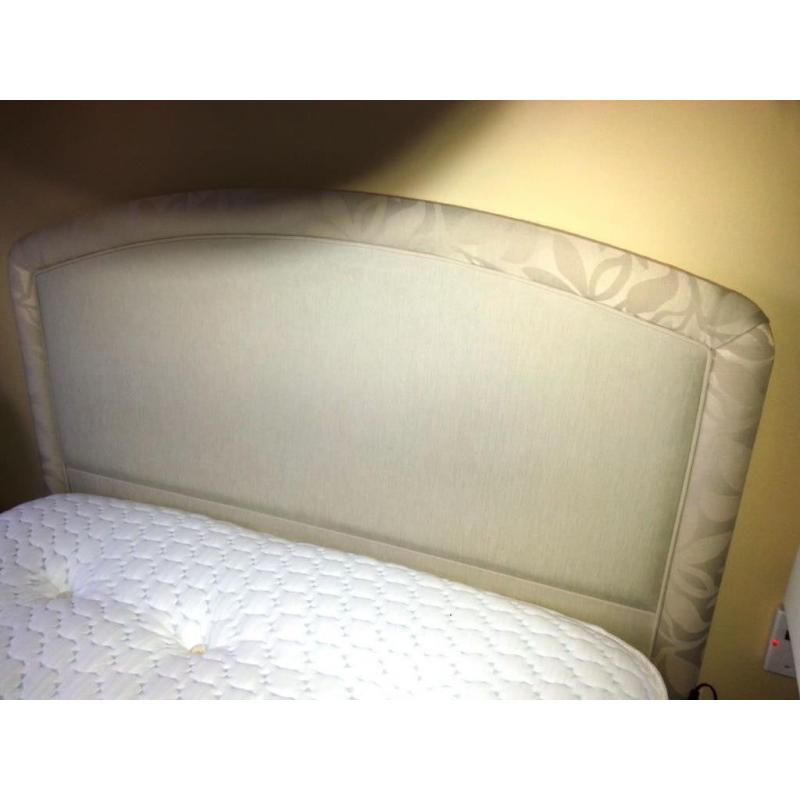 King-size Divan Bed, Mattress & Headboard