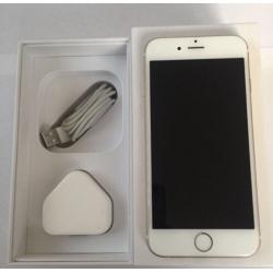 iPhone 6 White/Gold 16gb