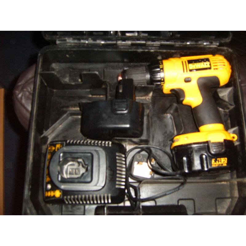 14,4 volt cordless DEWALT drill for sale