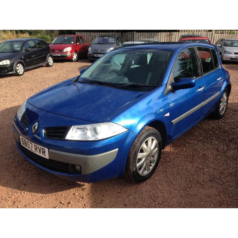 2007 RENAULT MEGANE DYNAMIQUE 1.4 96,000 MILES! 1 YEAR MOT!! IMMACULATE CONDITION!