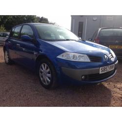 2007 RENAULT MEGANE DYNAMIQUE 1.4 96,000 MILES! 1 YEAR MOT!! IMMACULATE CONDITION!