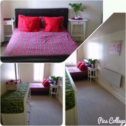 Large double room for couple in city center (EH11QR)