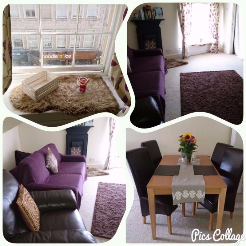 Large double room for couple in city center (EH11QR)