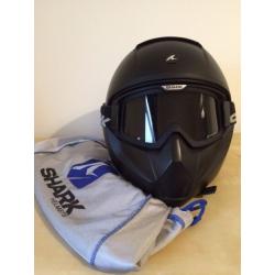 Shark Vancore Motorbike Helmet For Sale (LARGE / MATTE BLACK)
