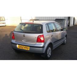 2003 Volkswagen Polo 1.2 Petrol, 103,000 miles, 12 Months MOT!