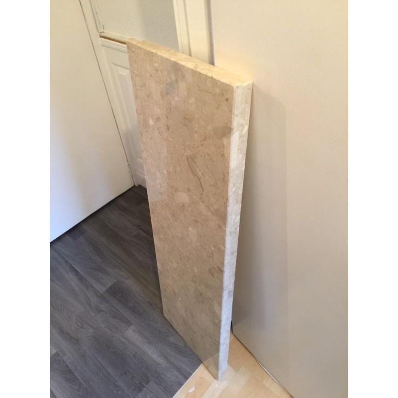 Marble fireplace base