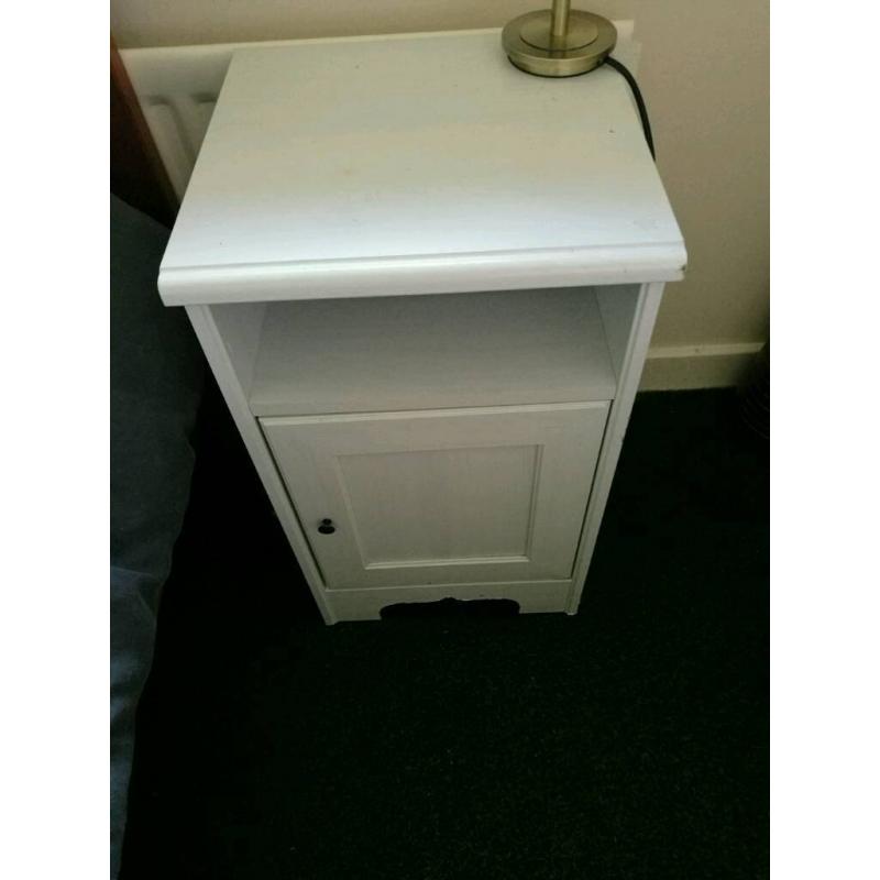 Two bedsides tables.