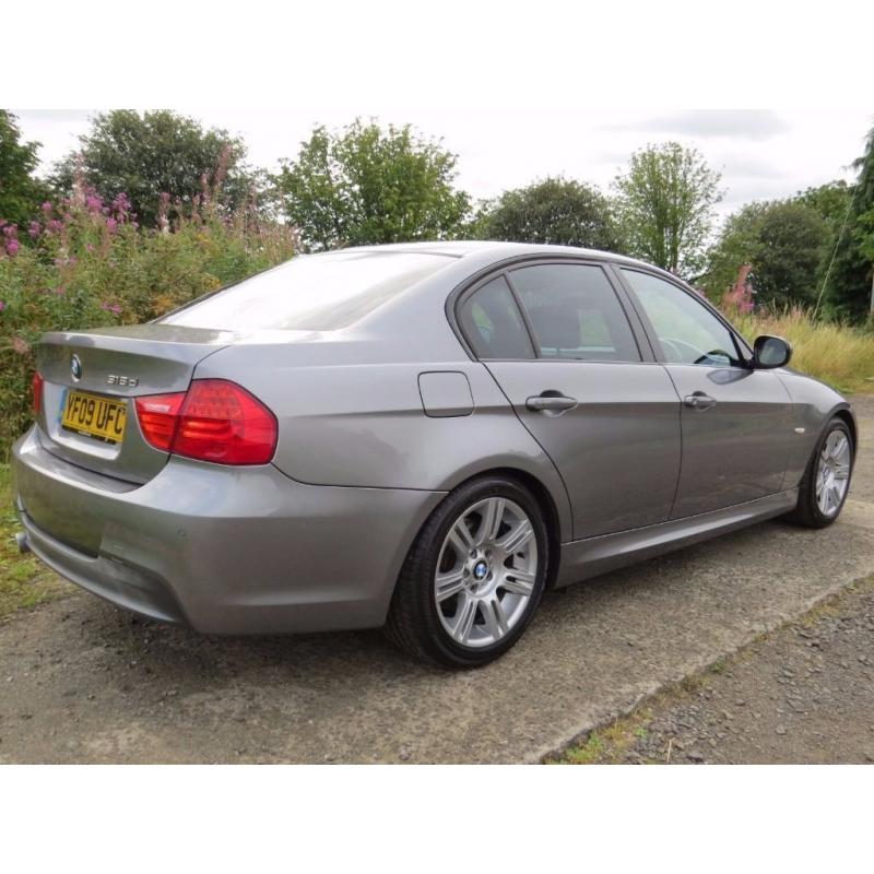 !!64K MILES!! 2009 BMW 318D M SPORT 2.0 AUTO / 12 MONTHS MOT / FULL SERVICE HISTORY / IMMACUALTE