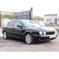 Jaguar X-TYPE 2.0D Sport, Black, 59 000 Miles, FSH, 6 Months AA Warranty
