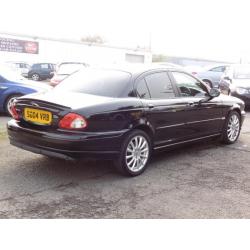 Jaguar X-TYPE 2.0D Sport, Black, 59 000 Miles, FSH, 6 Months AA Warranty