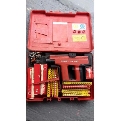 Hilti dx450 nail gun