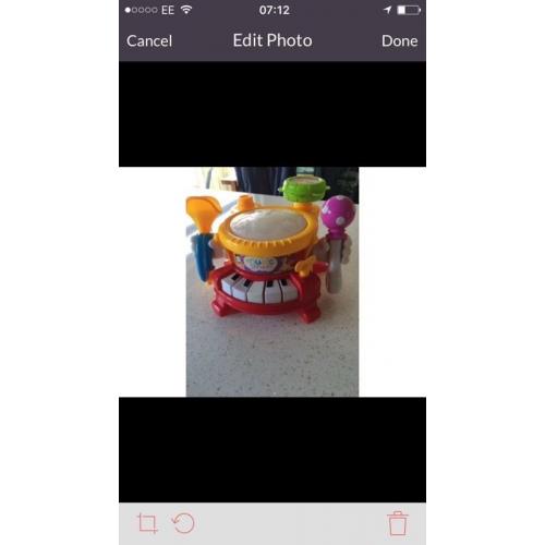 Kids music drum kit