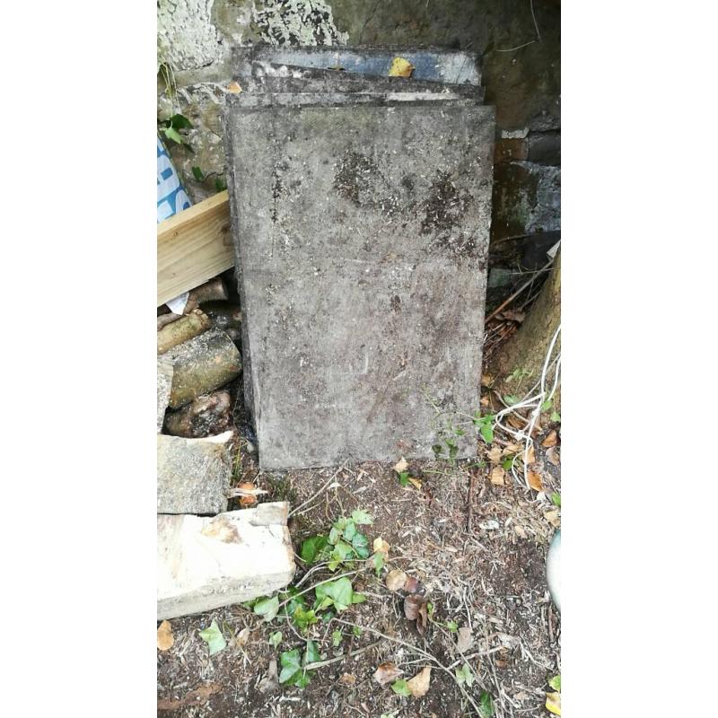 3x2 concrete slabs