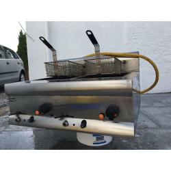 Lincat gas fryer
