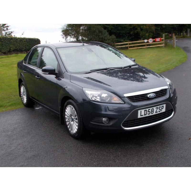 2008 58 FORD FOCUS 2.0 TDCI TITANIUM 4 DOOR MOT SEPTEMBER 2017