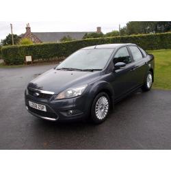 2008 58 FORD FOCUS 2.0 TDCI TITANIUM 4 DOOR MOT SEPTEMBER 2017