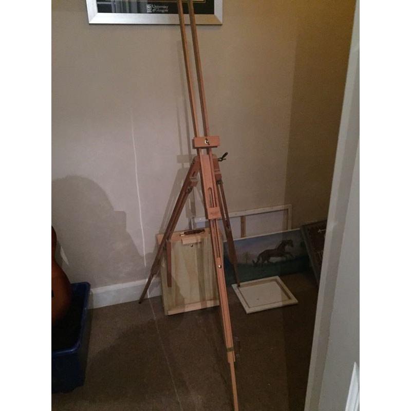 Artists travel easel