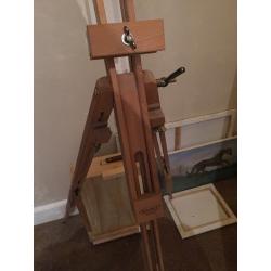 Artists travel easel