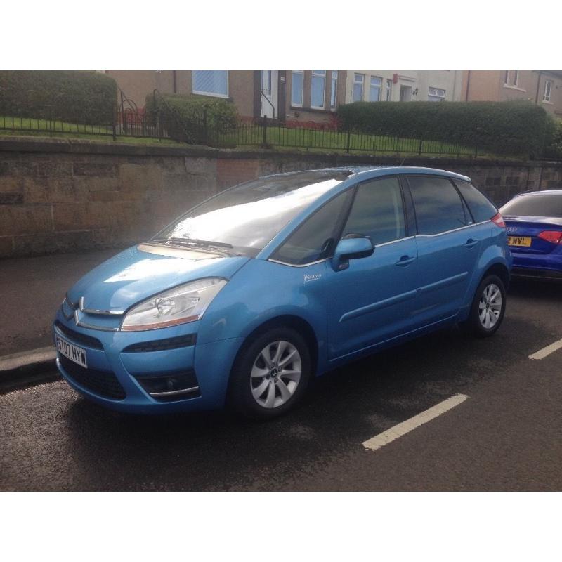 *Citroen c4 Picasso 5 excl hdi egs 2007