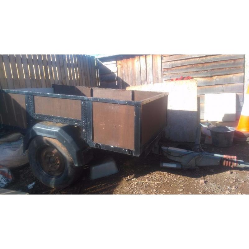 Trailer ,for sale , ring tow eye. 2m long 1.2m wide.