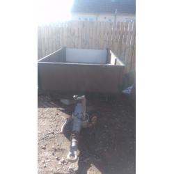Trailer ,for sale , ring tow eye. 2m long 1.2m wide.