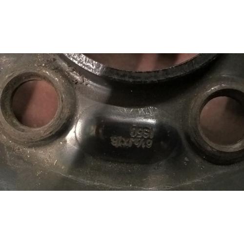 4 x 16“ Ford steel wheels no tyres, good for winter