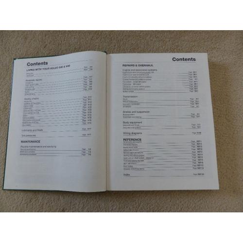 Haynes Manual - Volvo S40 & V40 1996 to March 2004 (N reg onwards) Petrol